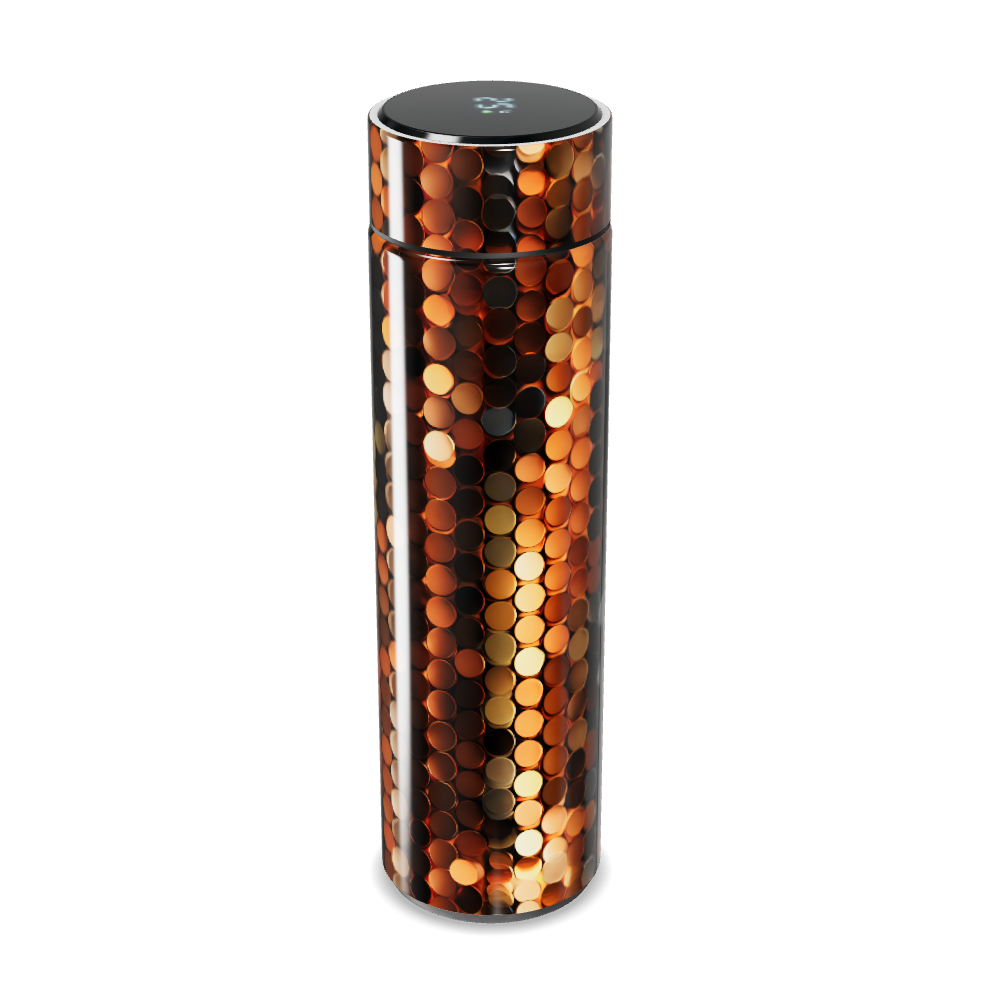 Garrafa Térmica Touch - Estampa Hexagonal Colorida