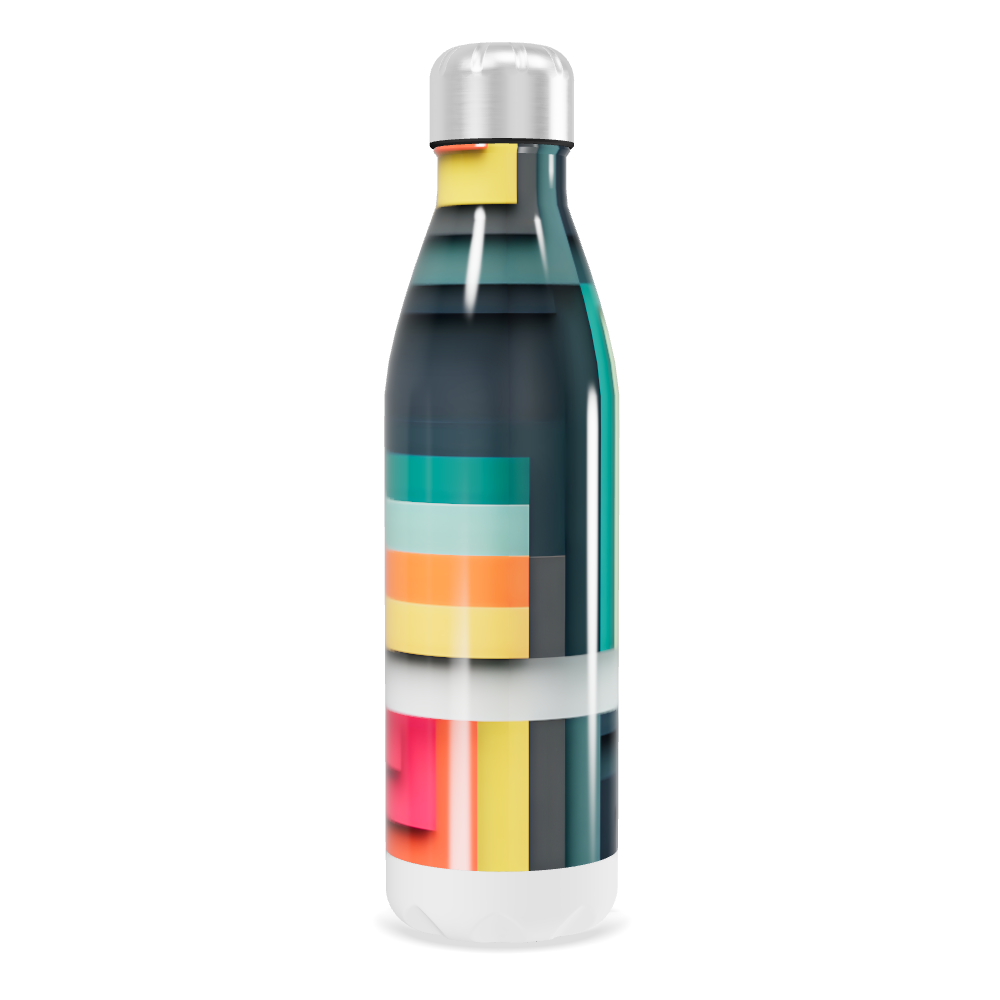 Garrafa Inox - Estampada Colorida 500ml