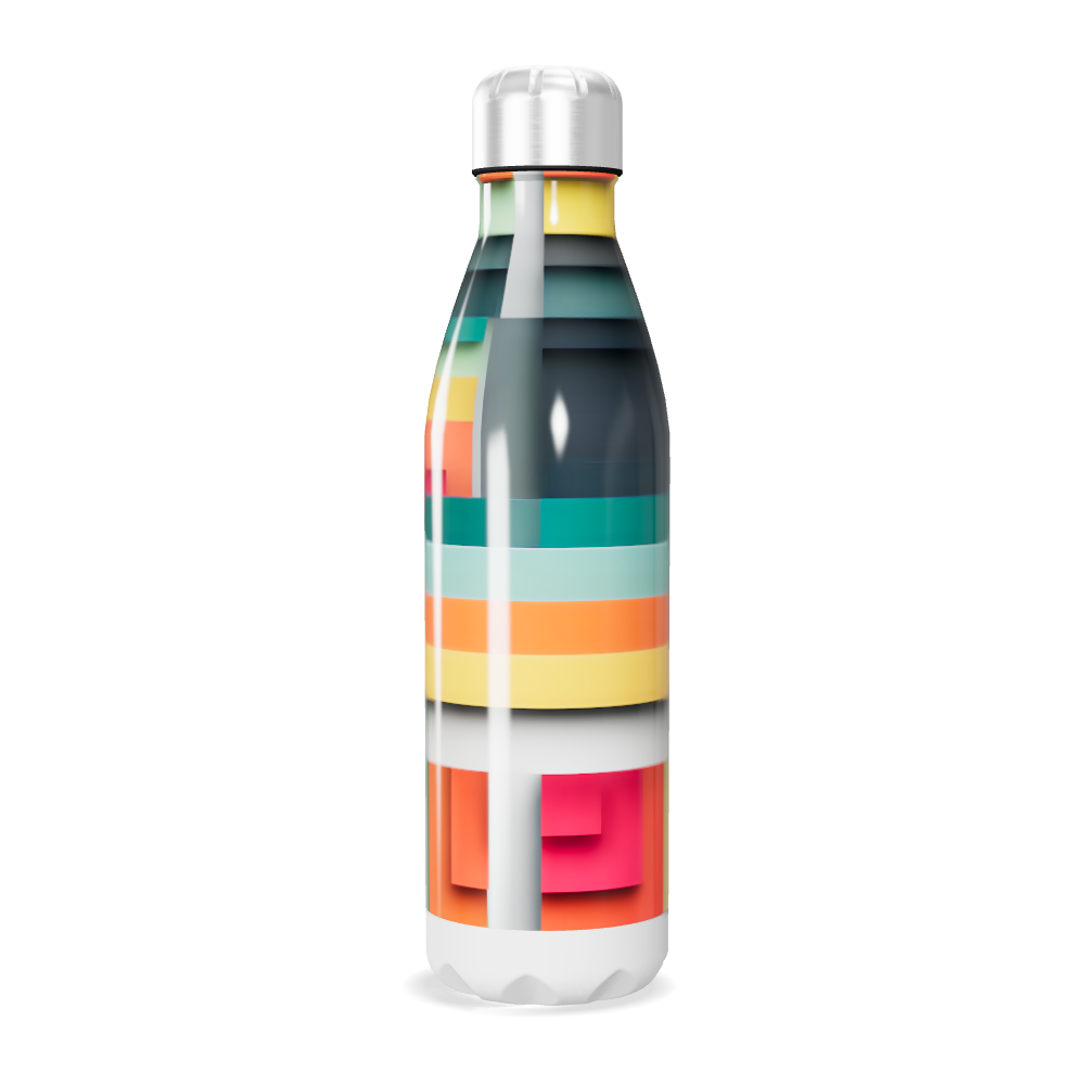 Garrafa Inox - Estampada Colorida 500ml