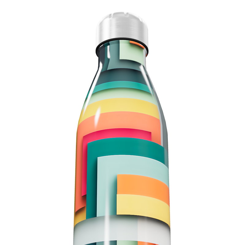 Garrafa Inox - Estampada Colorida 750ml