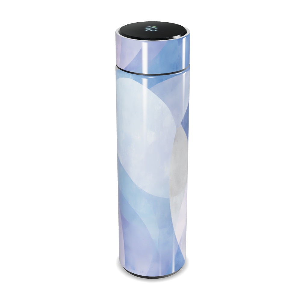 Garrafa Térmica Touch - Azul com Display Digital