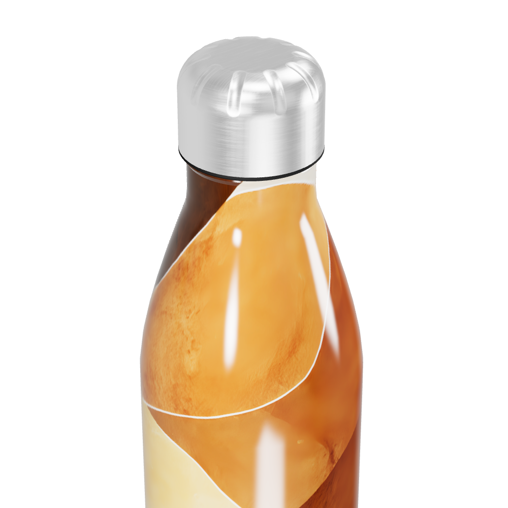 Garrafa Inox - Estampa Abstrata Colorida