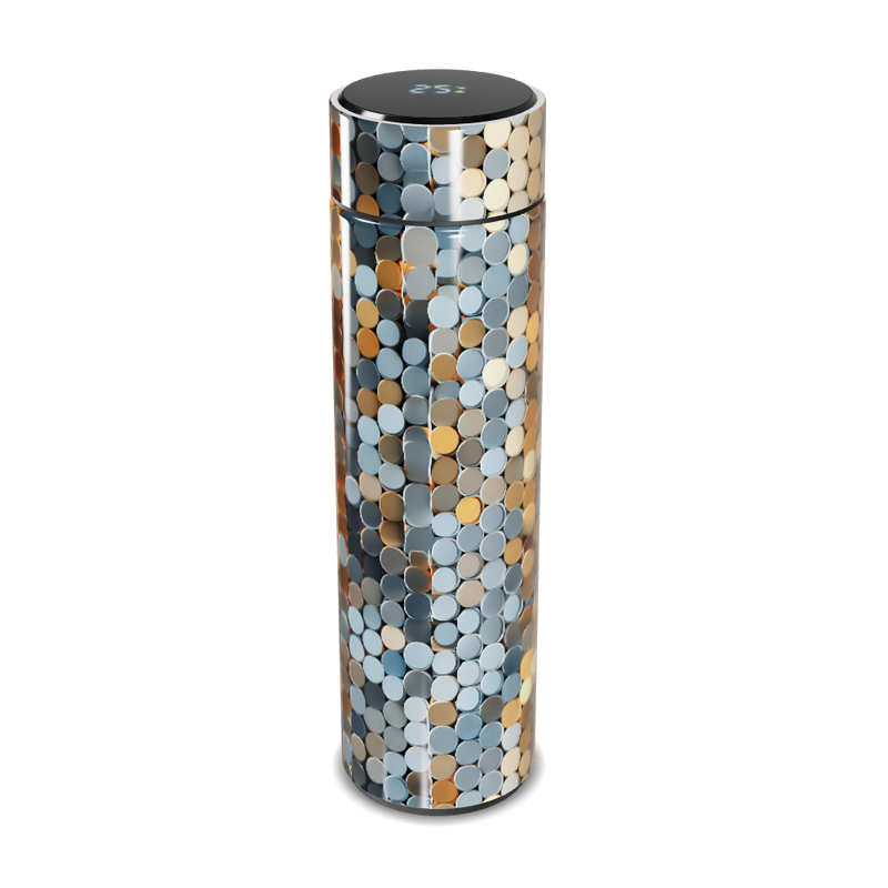 Garrafa Térmica Touch - Estampa Metalizada