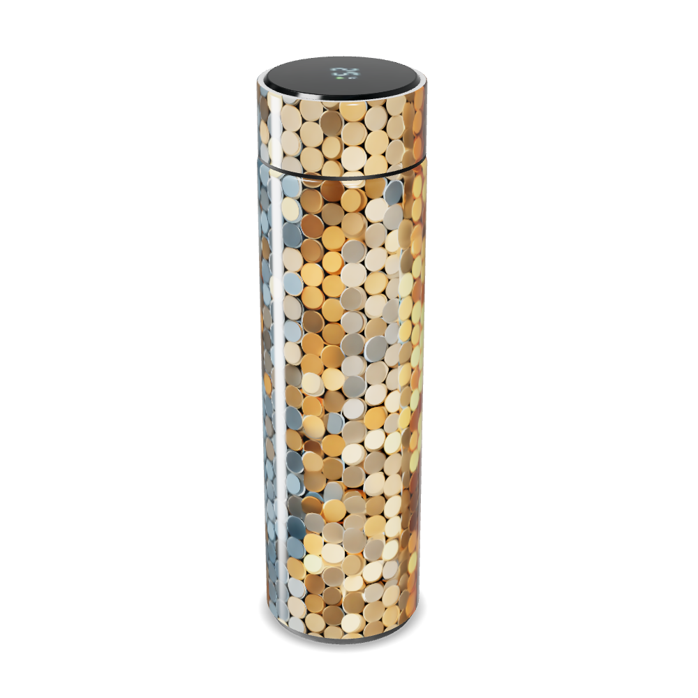 Garrafa Térmica Touch - Estampa Metalizada