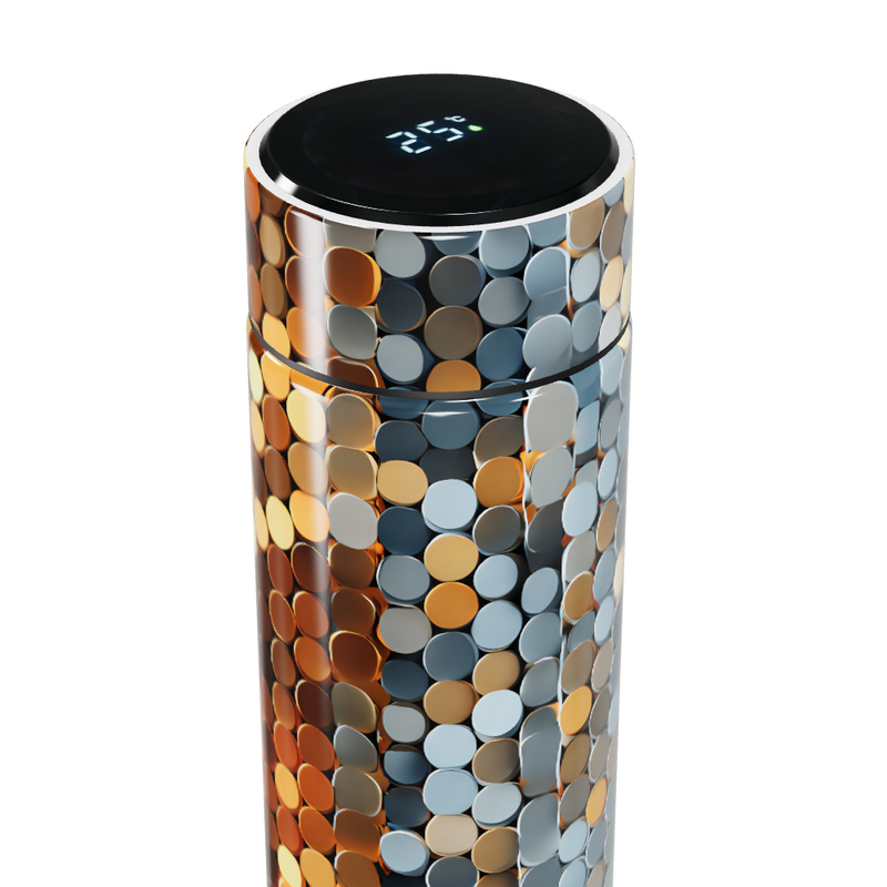 Garrafa Térmica Touch - Estampa Metalizada