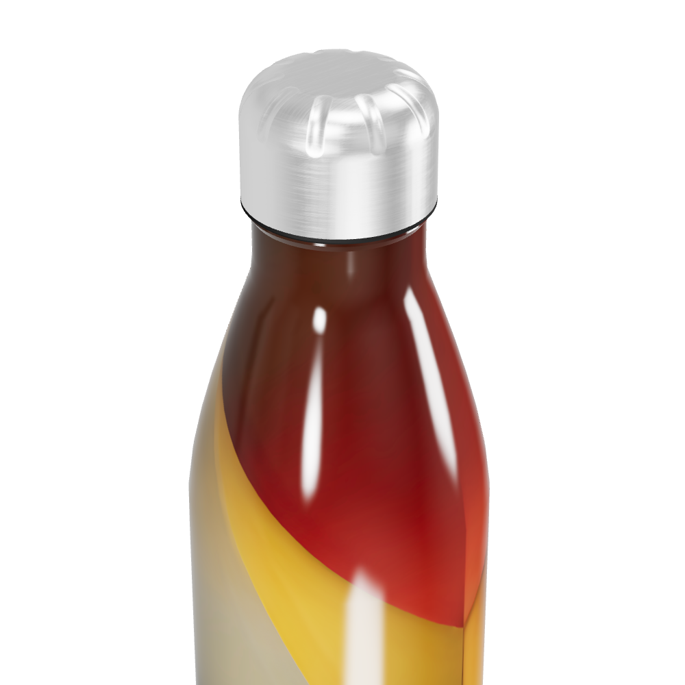 Garrafa Inox - Colorida Abstrata 500ml