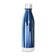 Garrafa Inox Azul - Com Listras Verticais