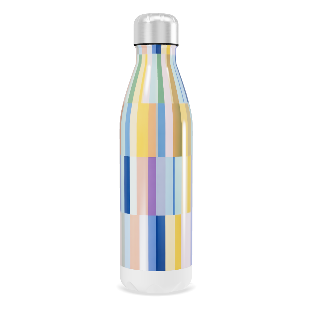Garrafa Inox - Estampada Multicolorida