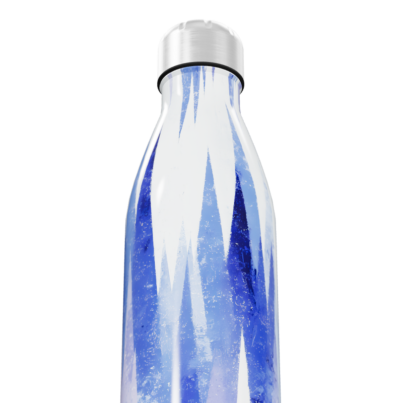 Garrafa Inox - Azul Estampada
