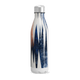 Garrafa Inox - Estampa Azul e Branca