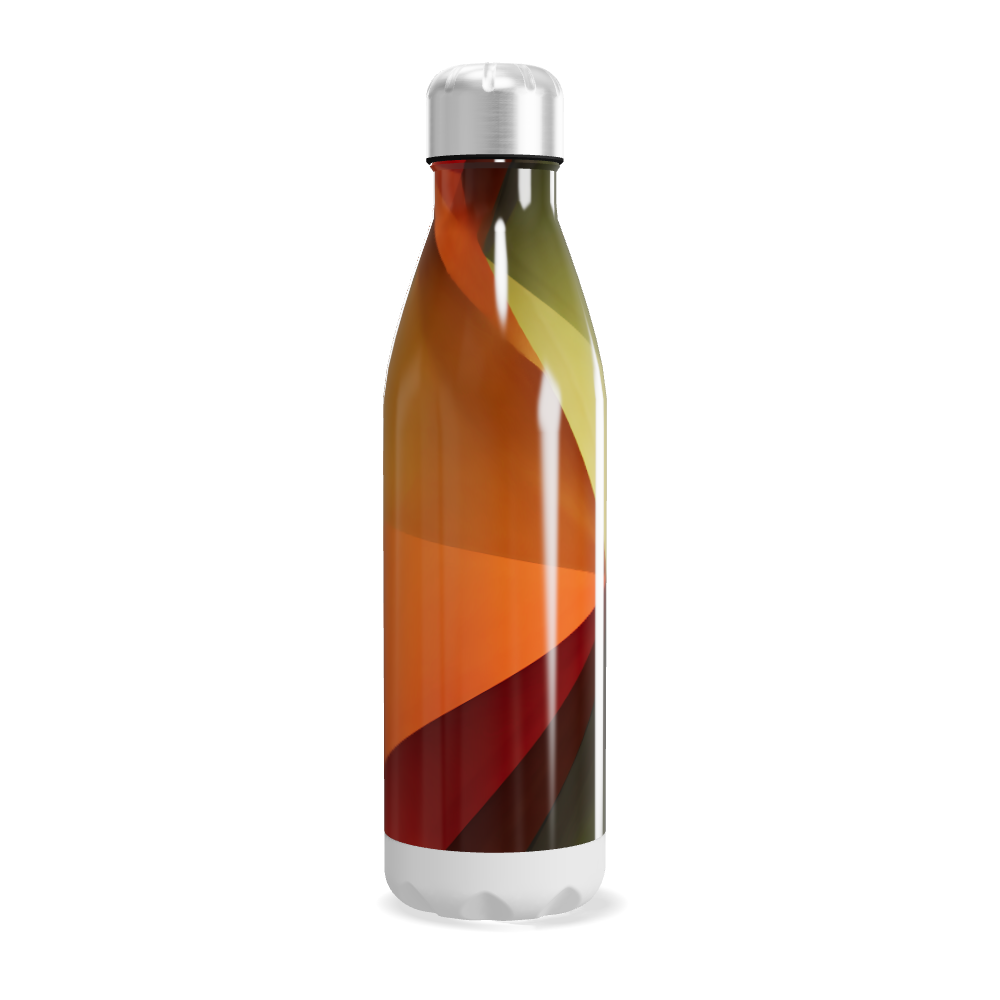 Garrafa Inox - Estampa Colorida Multitonal