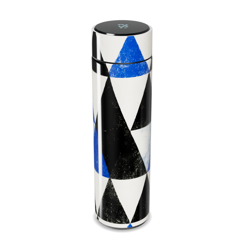 Garrafa Térmica Touch Design Geométrico Colorido