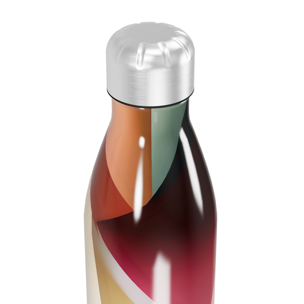 Garrafa Inox - Estampa Multicolorida