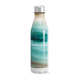 Garrafa Inox - Ondas Azul e Bege