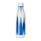 Garrafa Inox - Estampa Azul Geométrica