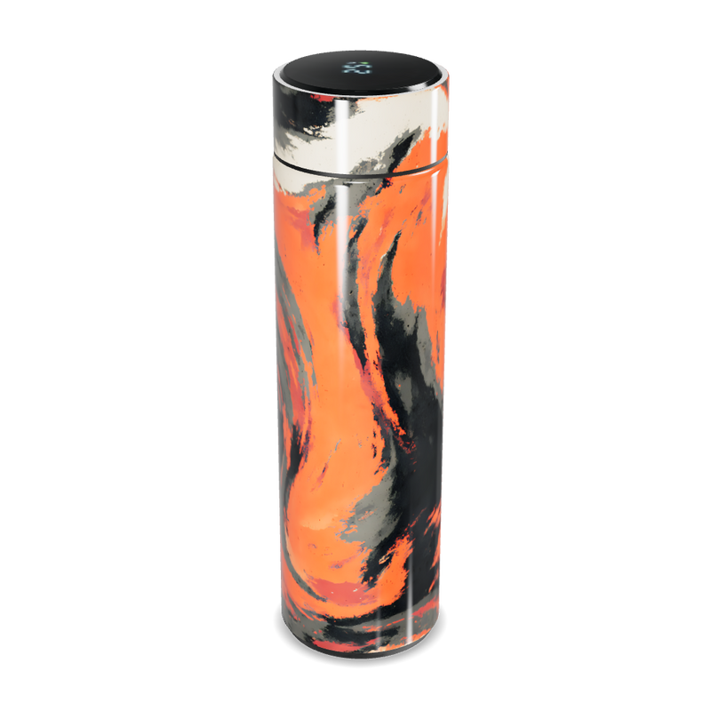 Garrafa Térmica Touch Estampa Abstrata Colorida