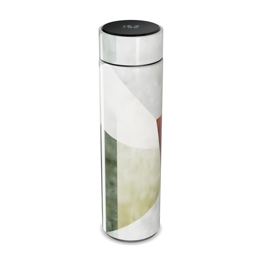 Garrafa Térmica Touch Estampada Geométrica