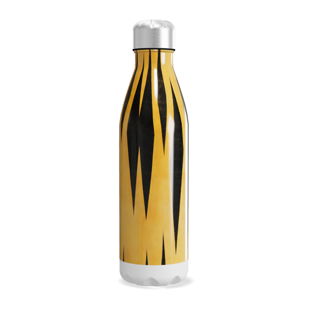 Garrafa Inox - Estampa Tigre Amarela