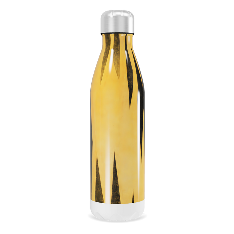 Garrafa Inox - Estampa Tigre Amarela