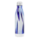 Garrafa Inox - Azul com Estampa Geométrica