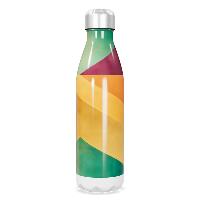 Garrafa Inox Estampada Multicolorida