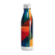 Garrafa Inox - Estampa Geométrica Colorida