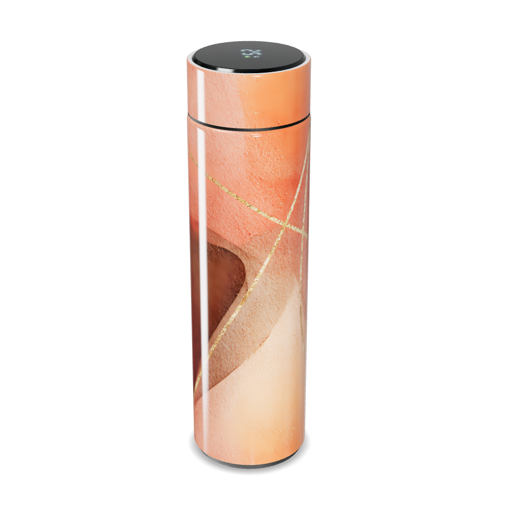 Garrafa Térmica Touch - Vermelha com Display Digital