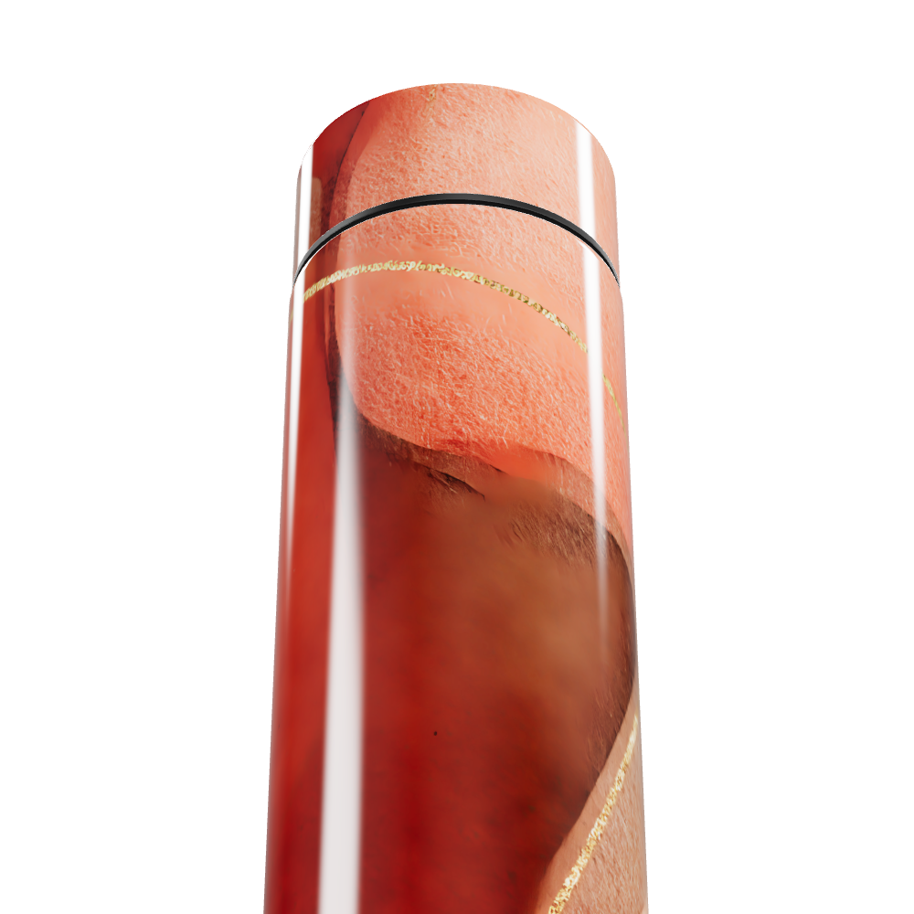 Garrafa Térmica Touch - Vermelha com Display Digital