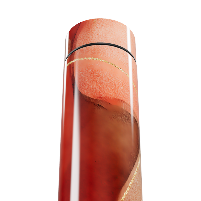 Garrafa Térmica Touch - Vermelha com Display Digital