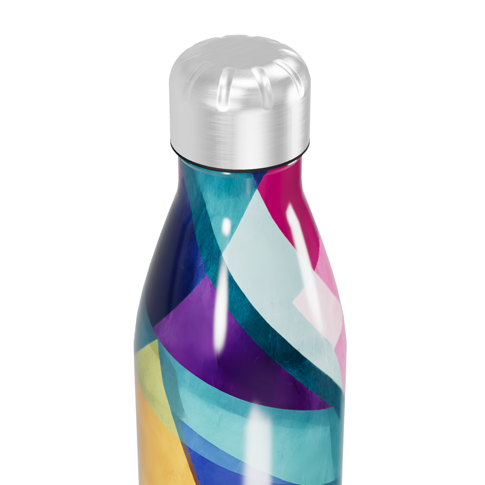 Garrafa Inox - Estampada Colorida