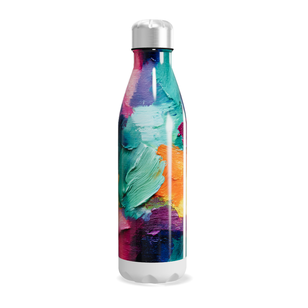 Garrafa Inox - Pintura Colorida