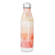 Garrafa Inox - Estampa Geométrica Laranja