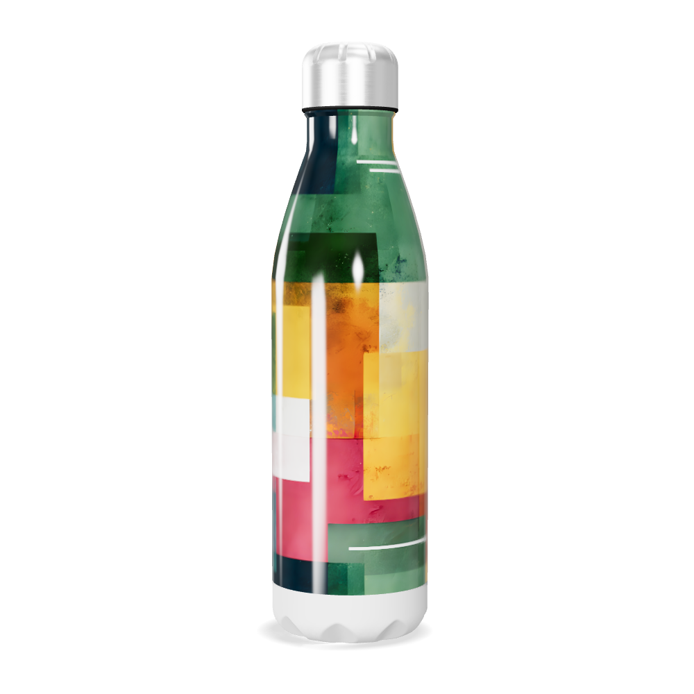 Garrafa Inox - Estampa Colorida Blocada