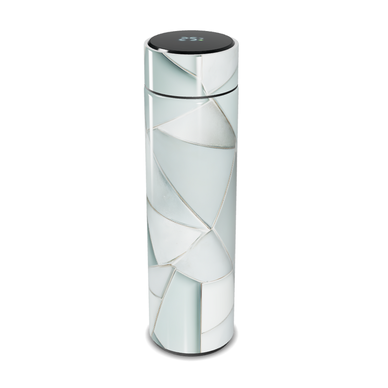 Garrafa Térmica Touch - Branca com Design Moderno