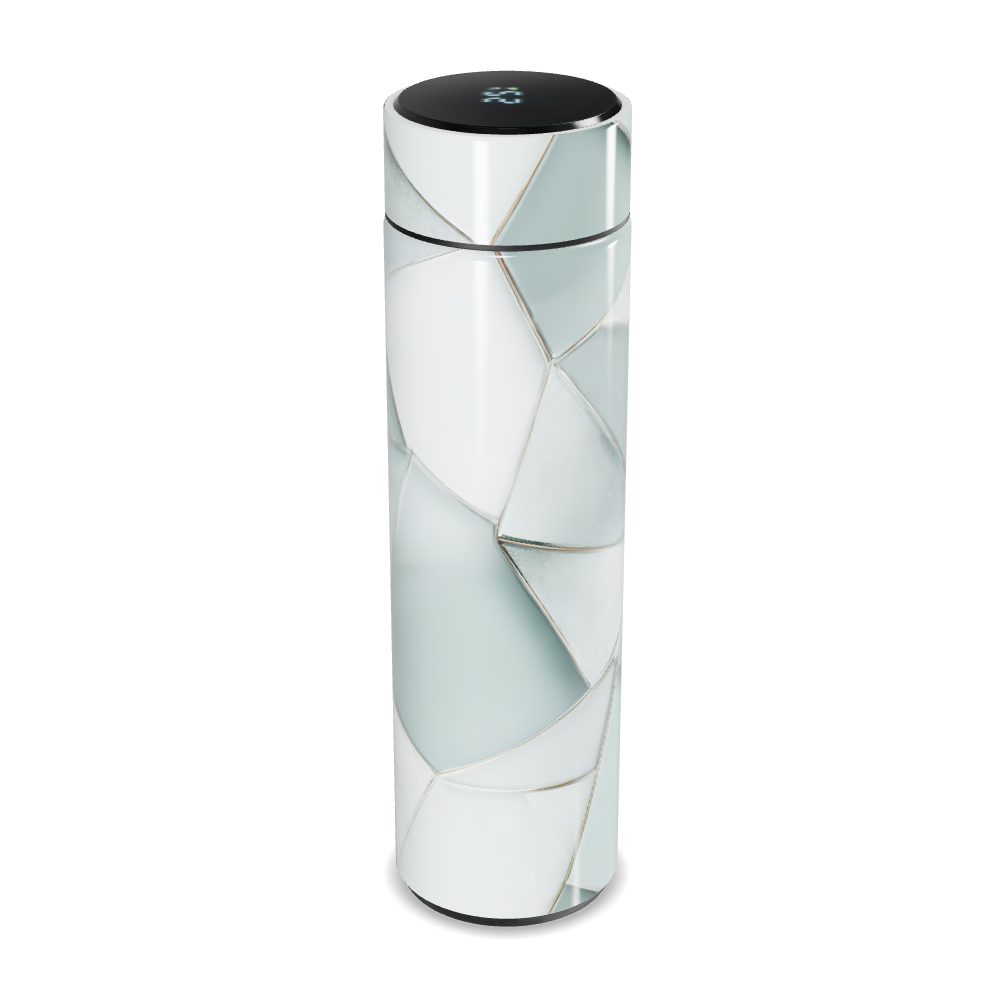 Garrafa Térmica Touch - Branca com Design Moderno