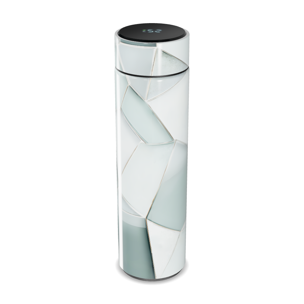 Garrafa Térmica Touch - Branca com Design Moderno