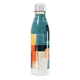 Garrafa Inox Geométrica Colorida 500ml