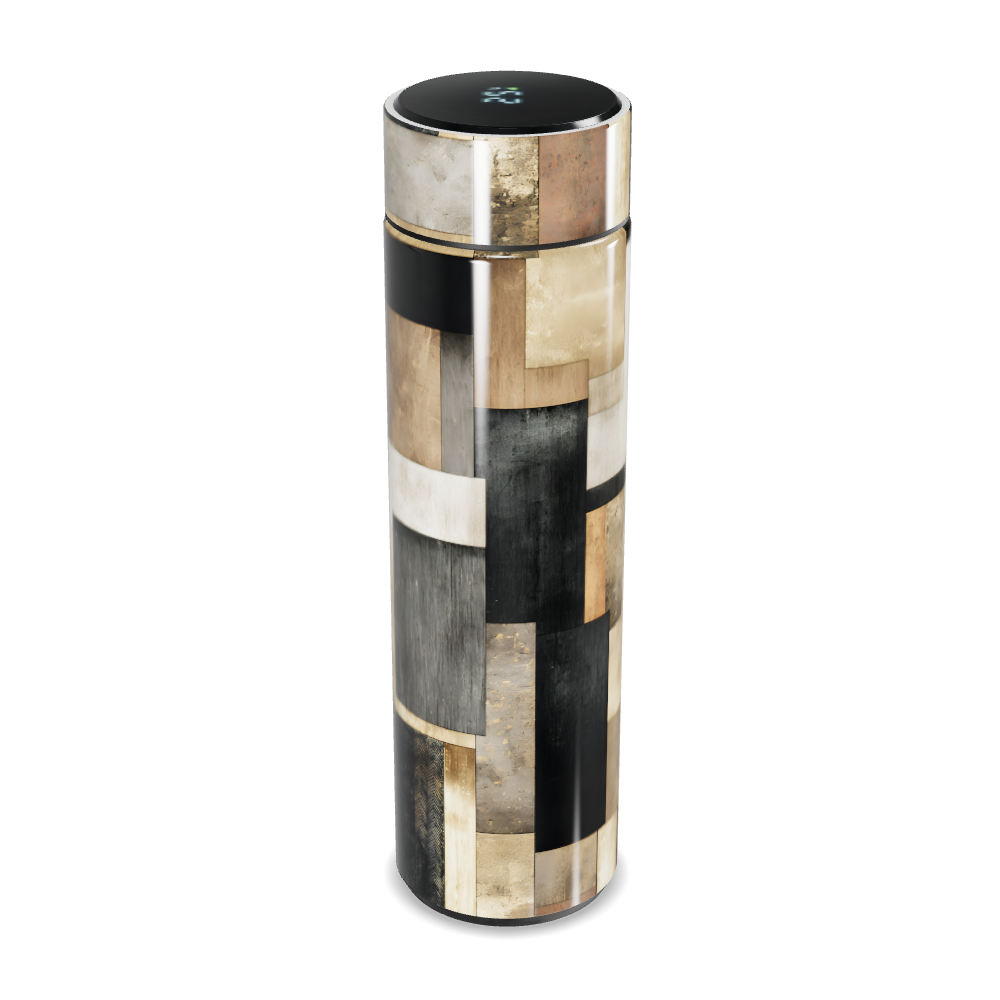 Garrafa Térmica Touch - Estampa Geométrica