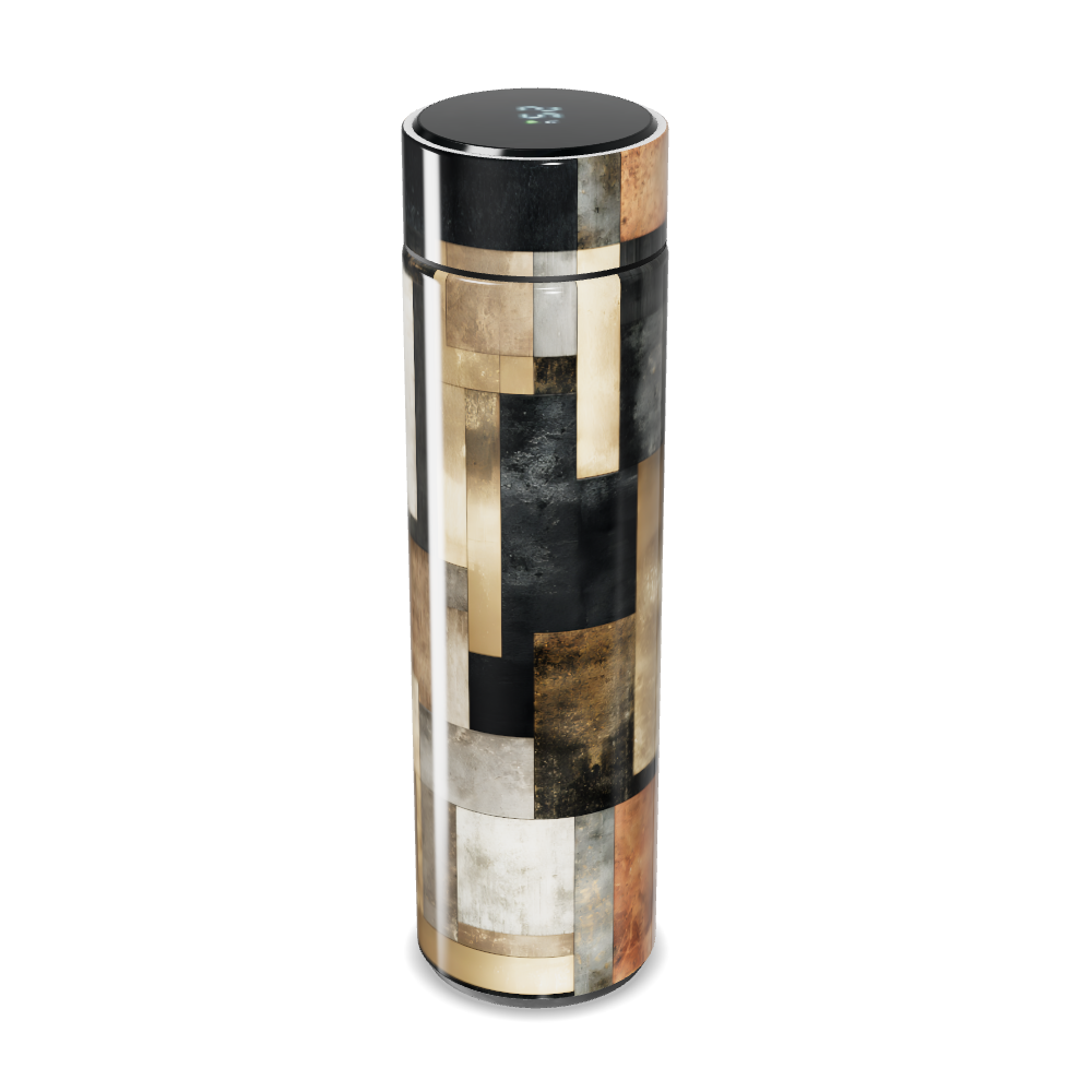 Garrafa Térmica Touch - Estampa Geométrica