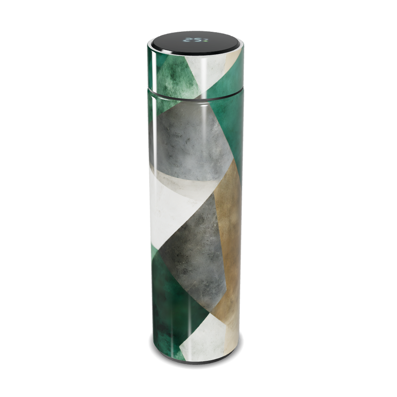 Garrafa Térmica Touch - Estampa Geométrica