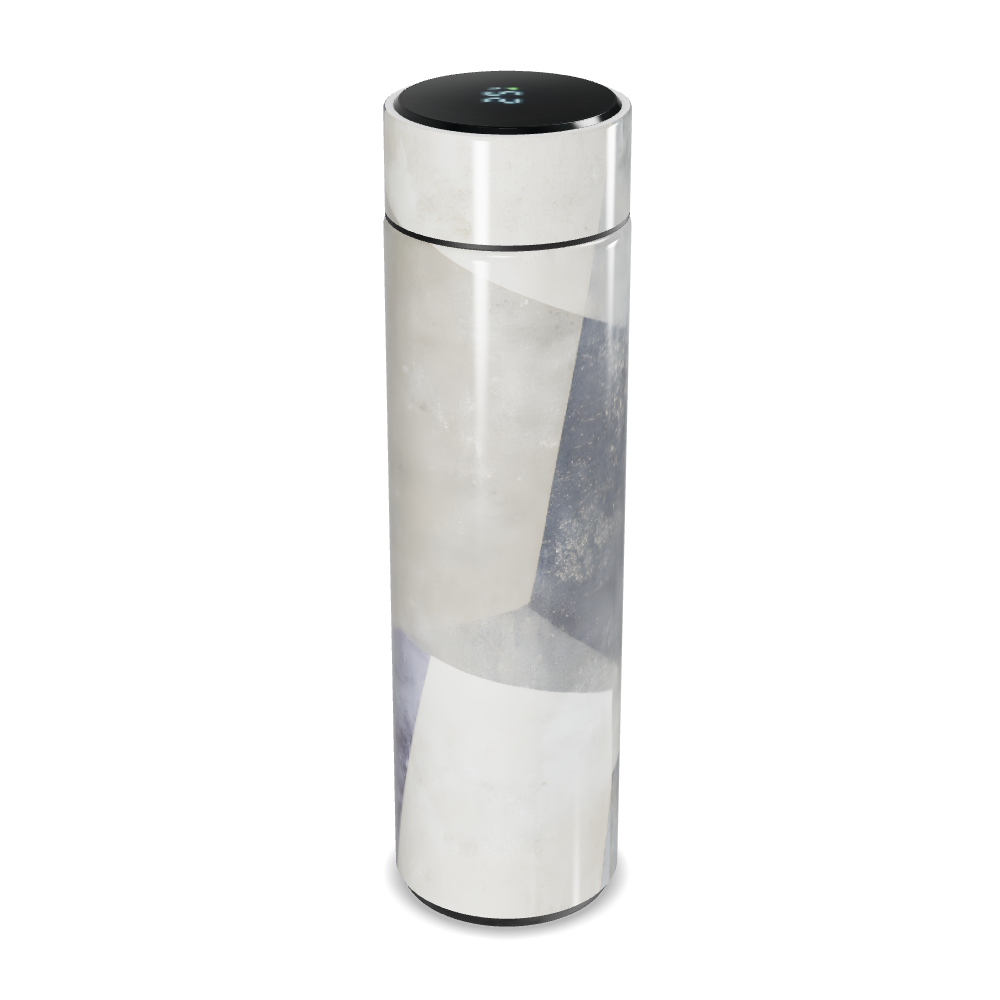 Garrafa Térmica Touch - Cinza Marmorizada Inox