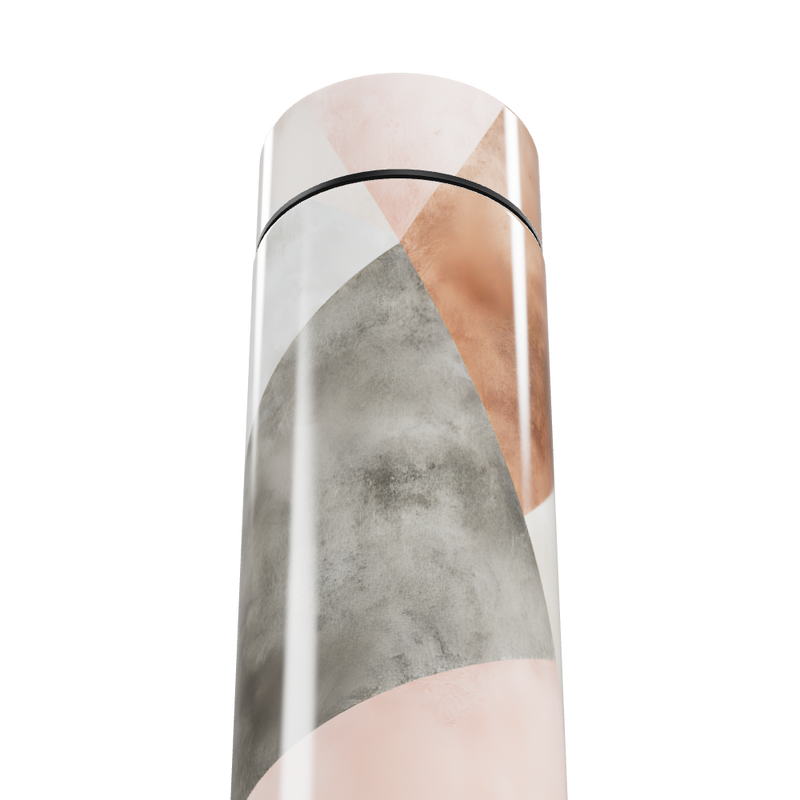 Garrafa Térmica Touch - Estampa Geométrica Moderna