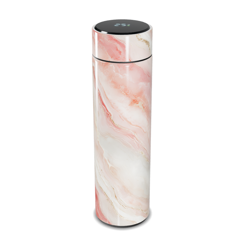 Garrafa Térmica Touch - Marmorizada Rosa