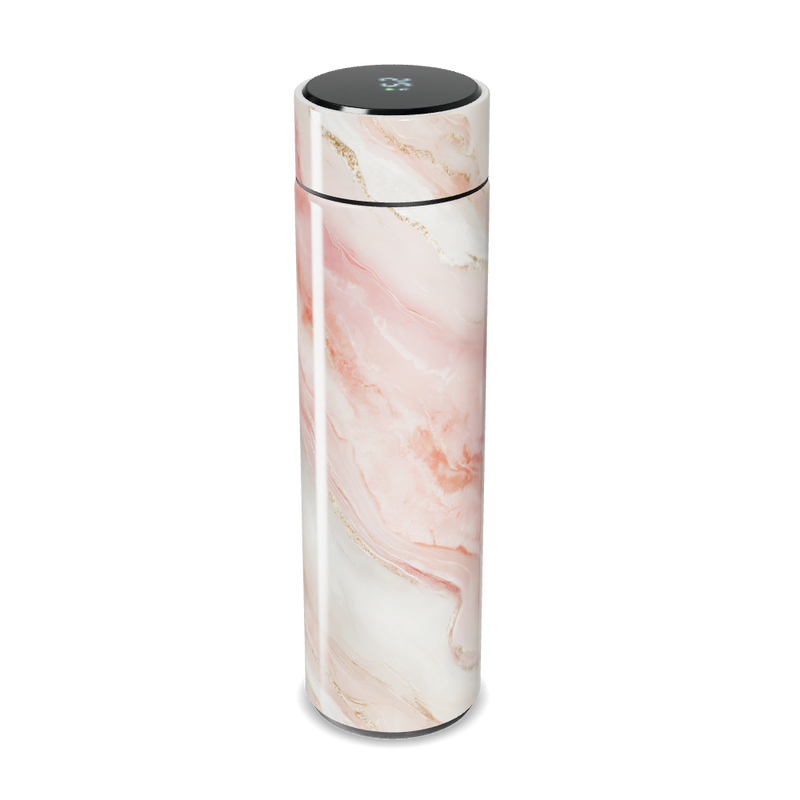 Garrafa Térmica Touch - Marmorizada Rosa