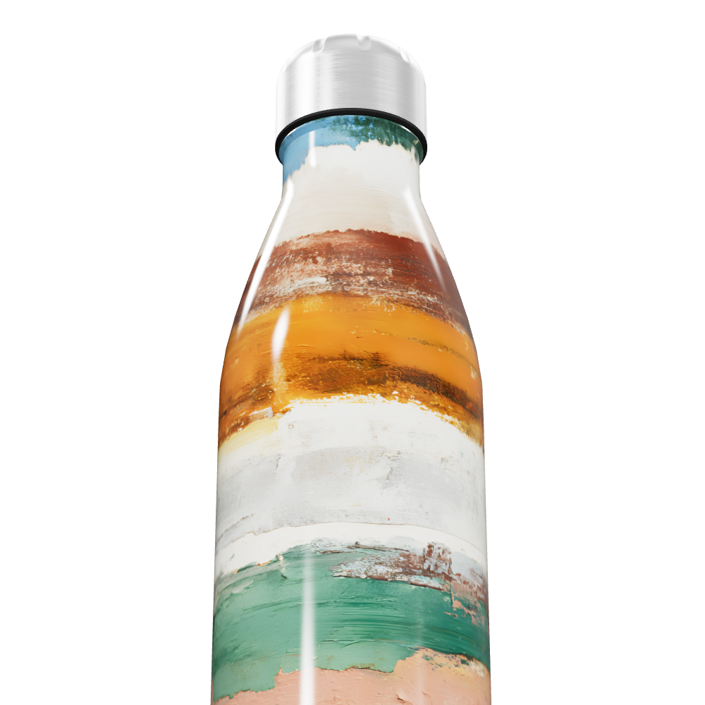 Garrafa Inox Colorida - Multicolor Listrada