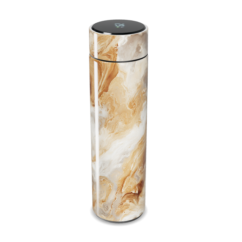 Garrafa Térmica Touch - Mármore Marrom