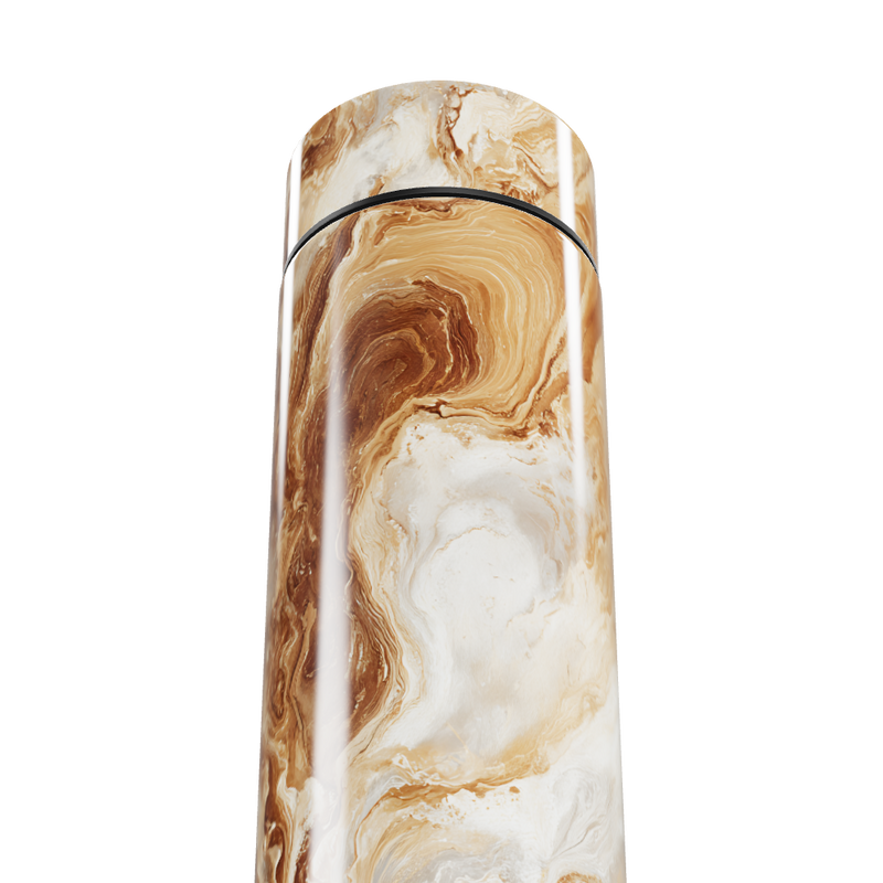 Garrafa Térmica Touch - Mármore Marrom