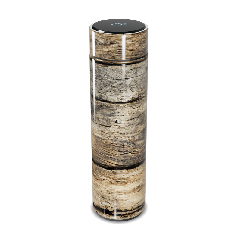 Garrafa Térmica Touch Estampa Madeira