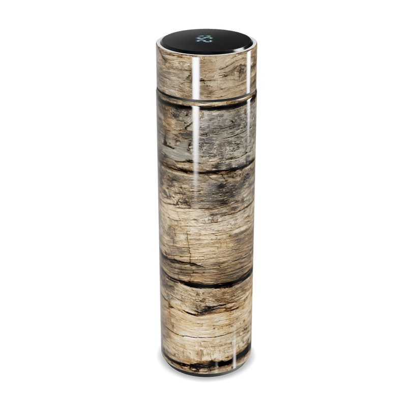 Garrafa Térmica Touch Estampa Madeira