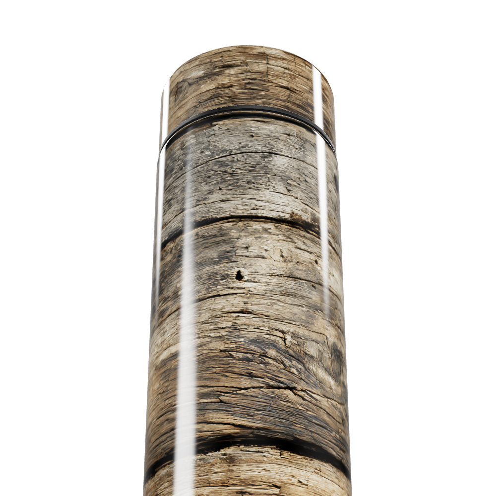 Garrafa Térmica Touch Estampa Madeira